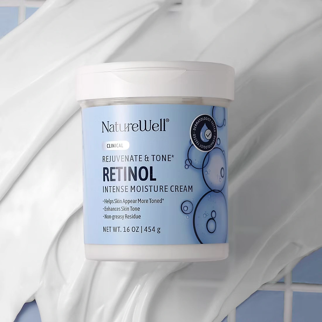 NatureWell Retinol Moisturizing Cream, 16 oz.