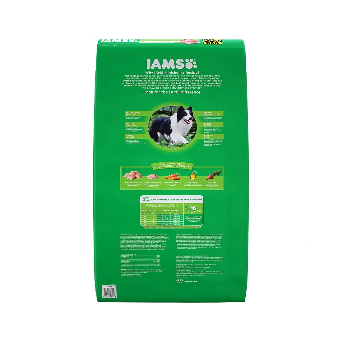 IAMS Minichunks Adult Dry Dog Food, 50 lbs.