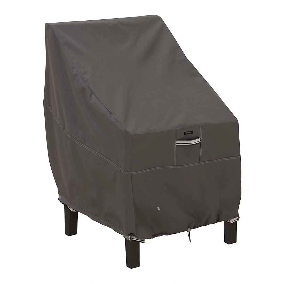 Classic Accessories Ravenna High Back Patio Chair Cover - Dark Taupe/Mushroom/Espresso