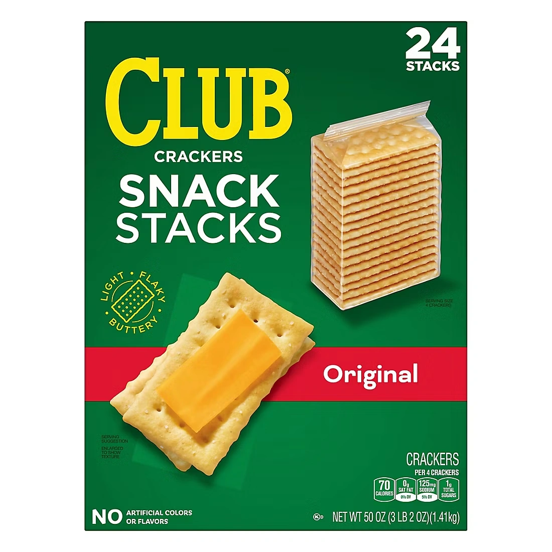 Keebler Club Cracker Snack Stacks, 24 pk.
