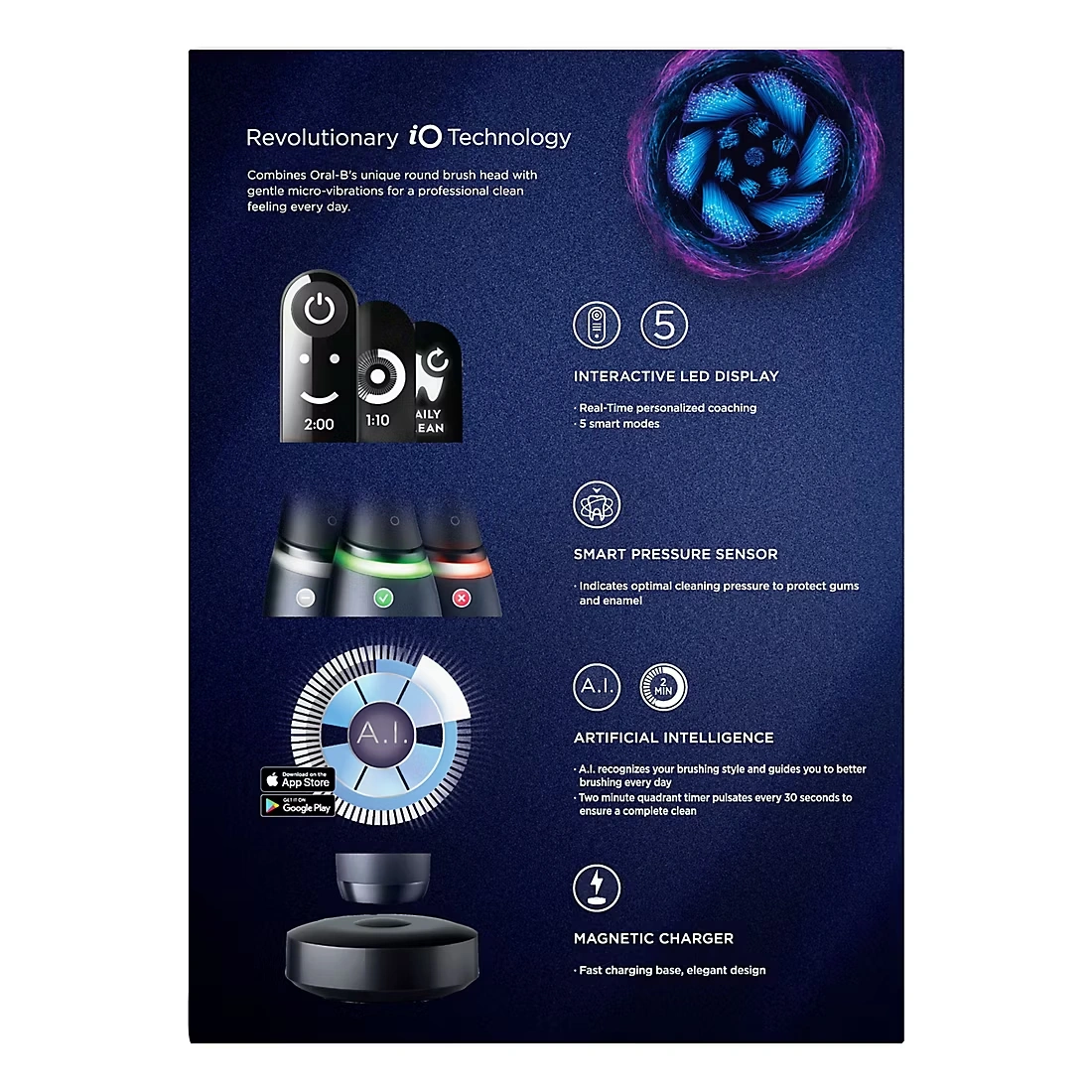 Oral-B iO Series 7s Electric Toothbrush Twin Pack