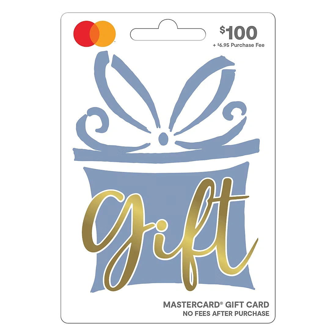 Mastercard Shiny Gift $100 + $6.95 Act. Fee