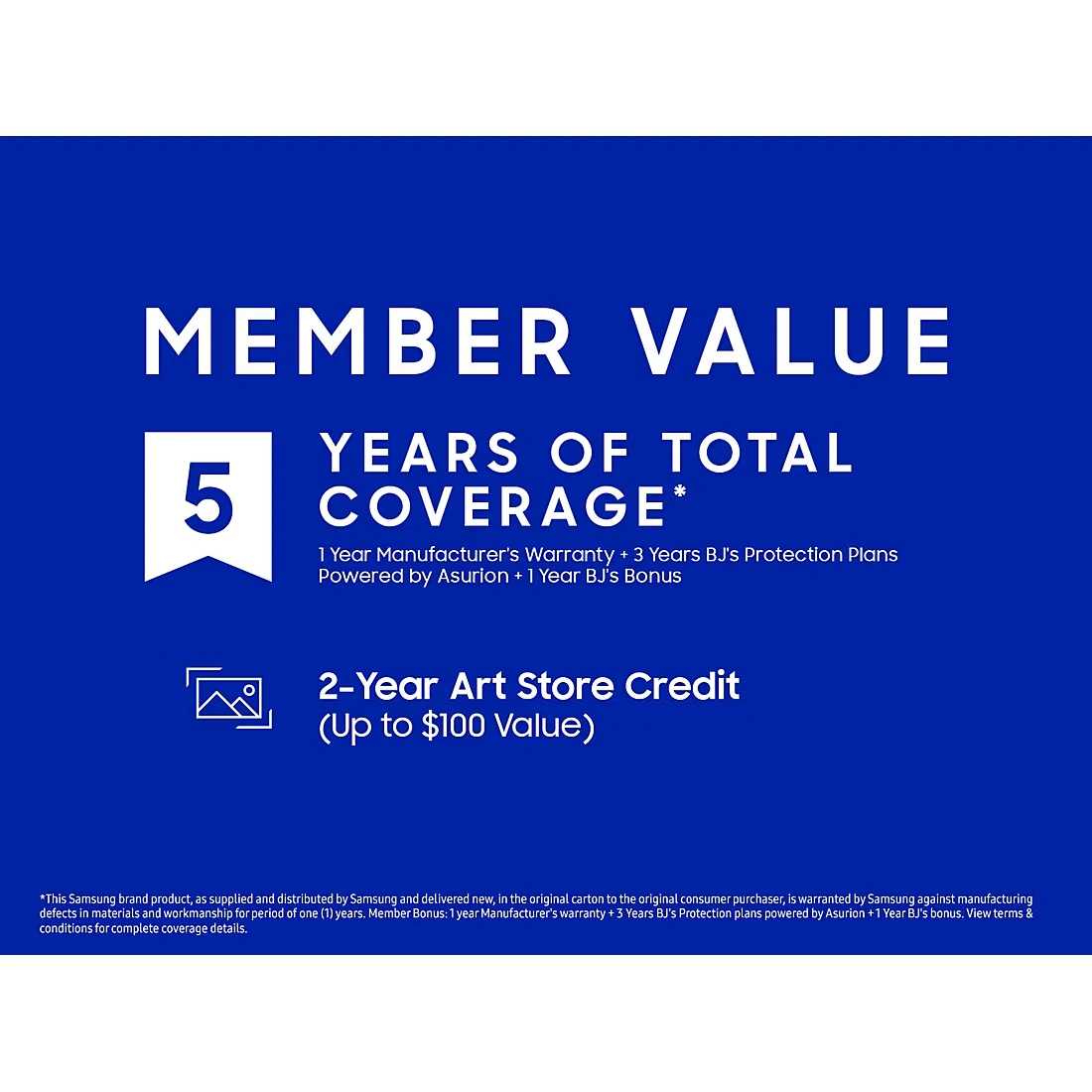 Samsung 75\" The Frame Pro LS03FWD Neo QLED 4K with 5-Year Coverage and 2-Year Art Store Credit