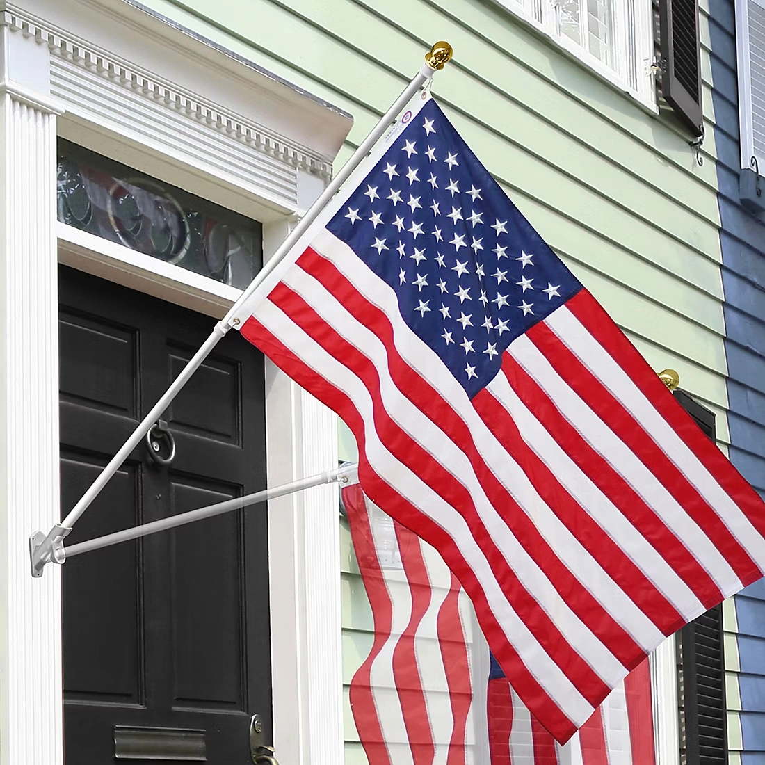 Annin Flagmakers 3'x5' United States Flag Set with 6' Pole