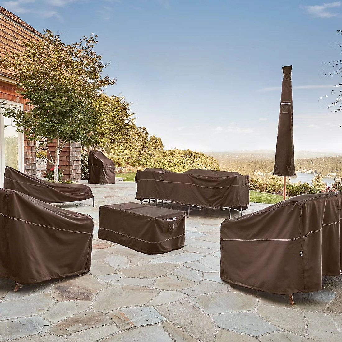 Classic Accessories Madrona High Back Patio Chair Cover