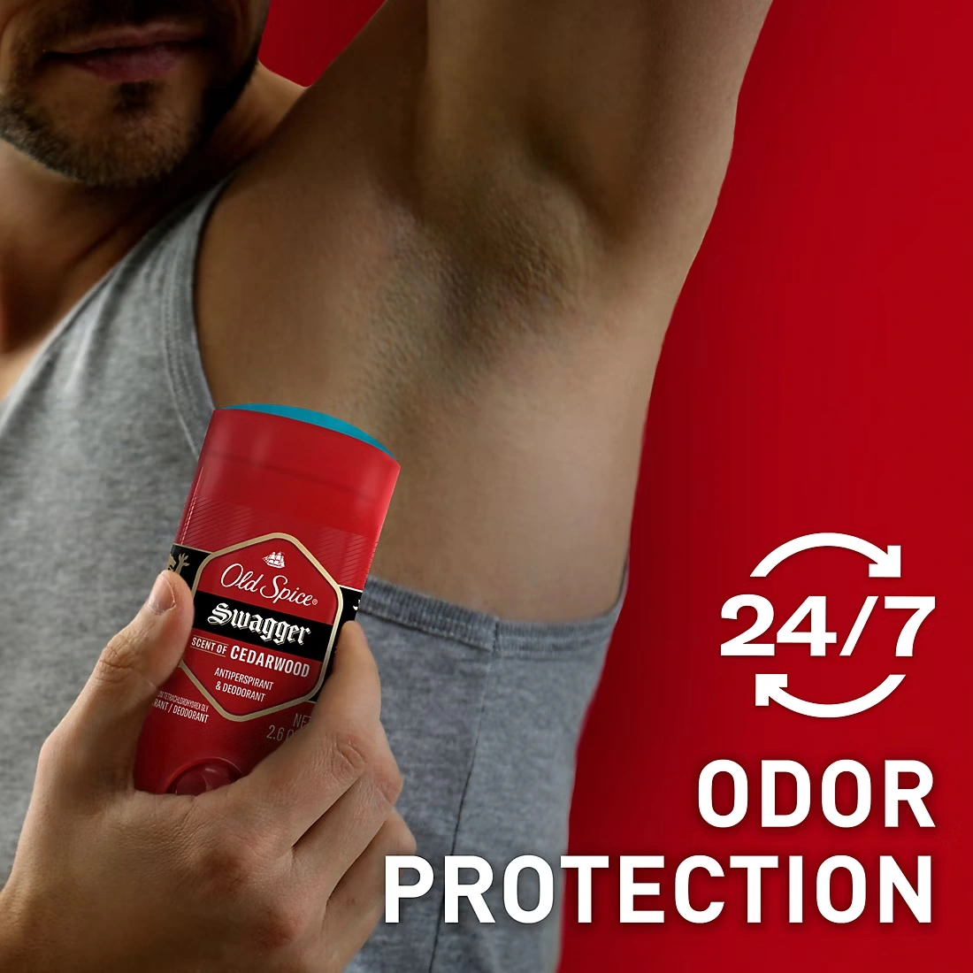 Old Spice Men's Deodorant Aluminum-Free Swagger, 4 pk./3.0 oz.