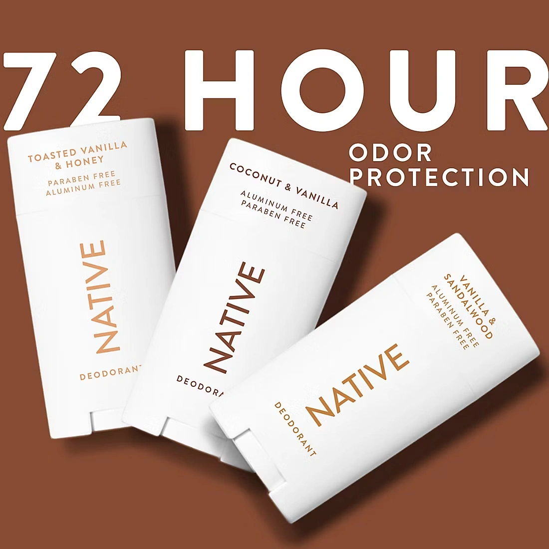 Native Vanilla Vibes Deodorant, 3 pk./7.95 oz.