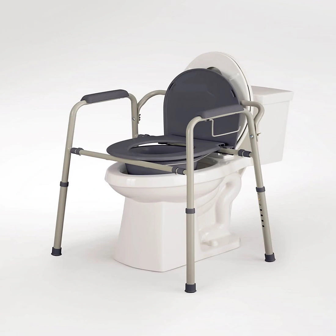 Medline Steel Commode with Microban