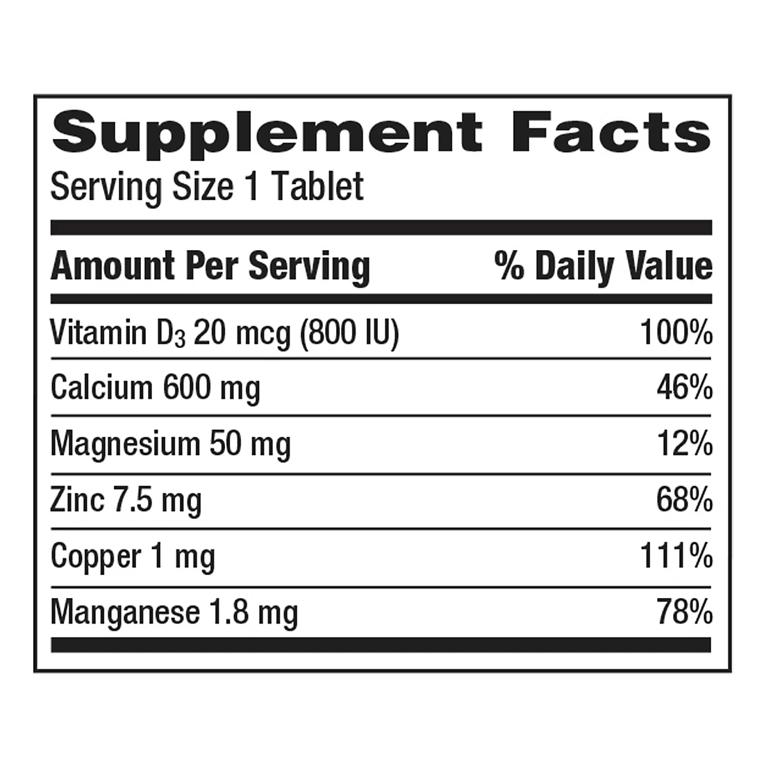 Caltrate D Plus Minerals with Magnesium and Zinc, 320 Count 3 Caltrate D Plus Minerals with Magnesium and Zinc, 320 Count
