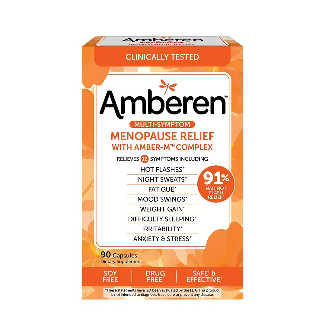 Amberen Multi-Symptom Menopause Relief, 90 ct.