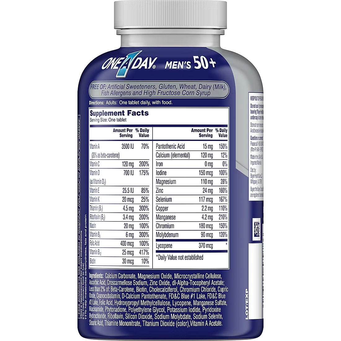 One A Day Men's Multivitamin and Multimineral Supplement, 300 ct.