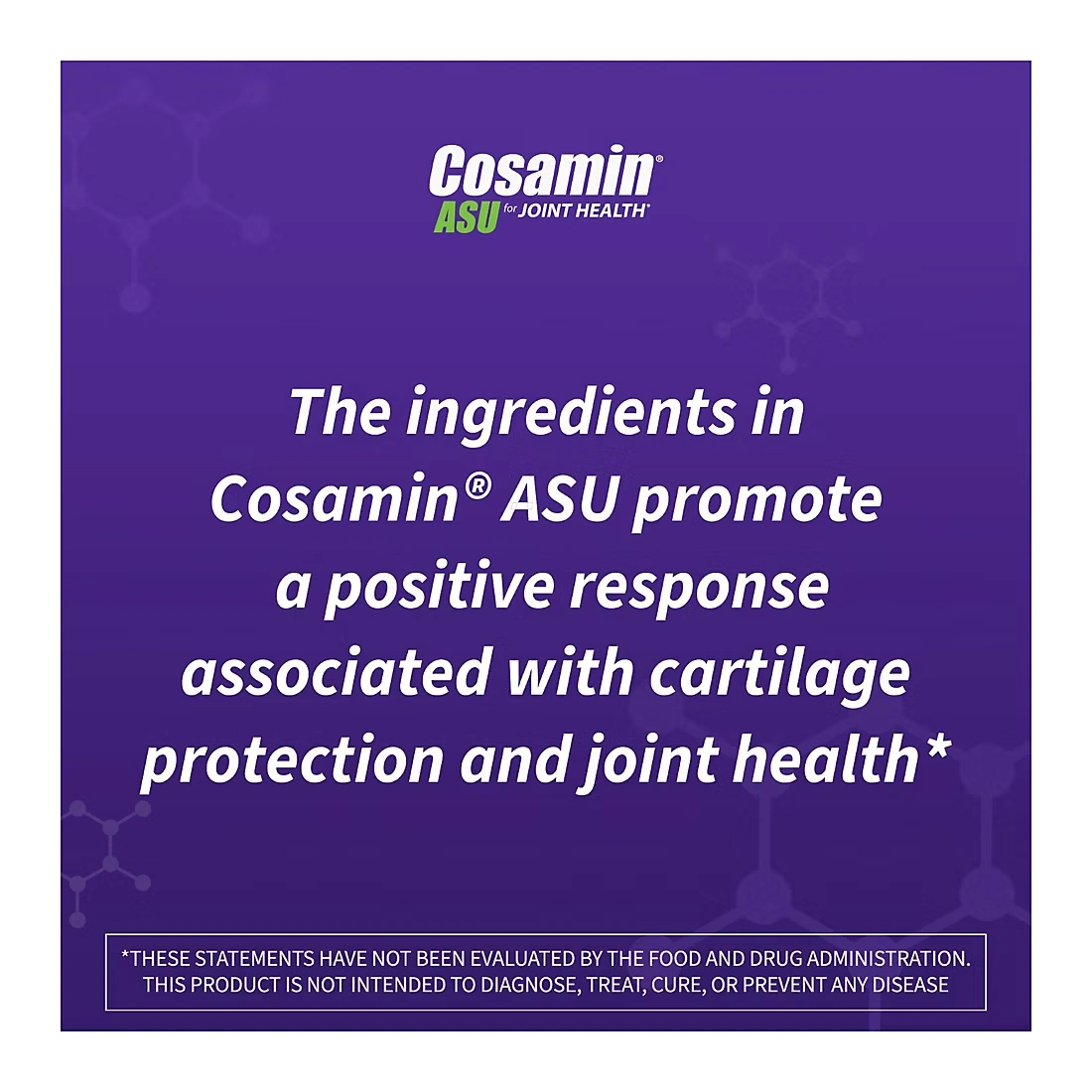 Nutramax Cosamin ASU Joint Health Supplement with Glucosamine, Chondroitin & ASU, 230 ct.