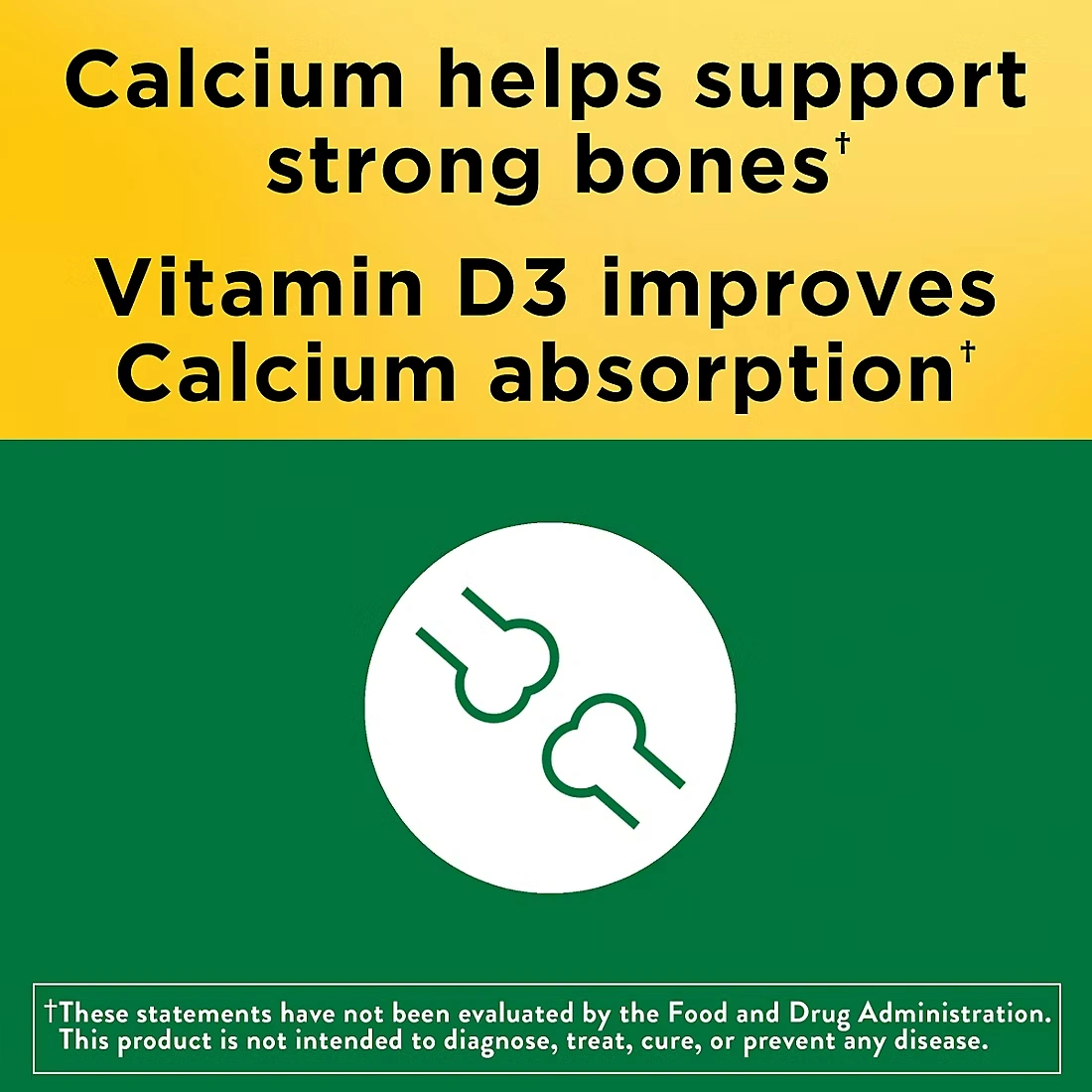 Nature Made Calcium 750mg with Vitamin D3 and K, Tablets, 300 ct. 3 Nature Made Calcium 750mg with Vitamin D3 and K, Tablets, 300 ct.