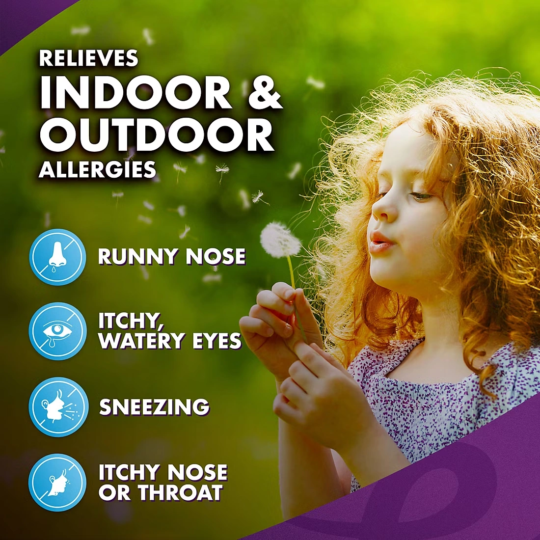 Allegra Children's Dye-Free 12-Hour Allergy Relief Liquid, 3 ct./4 fl. oz.