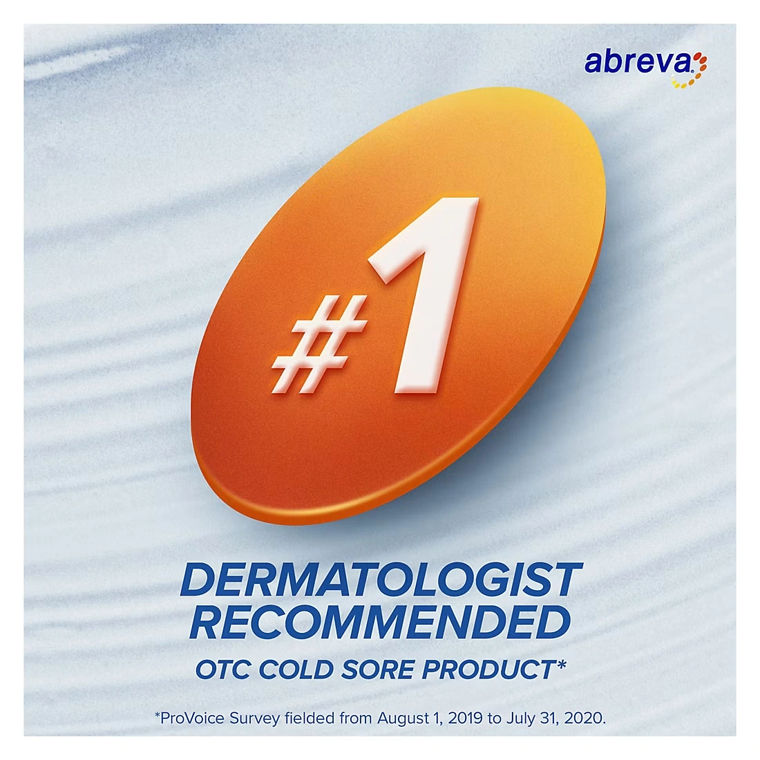 Abreva Docosanol 10% Cream Cold Sore Treatment Fever Blister and Cold Sore Cream, 3 pk./0.07 oz.