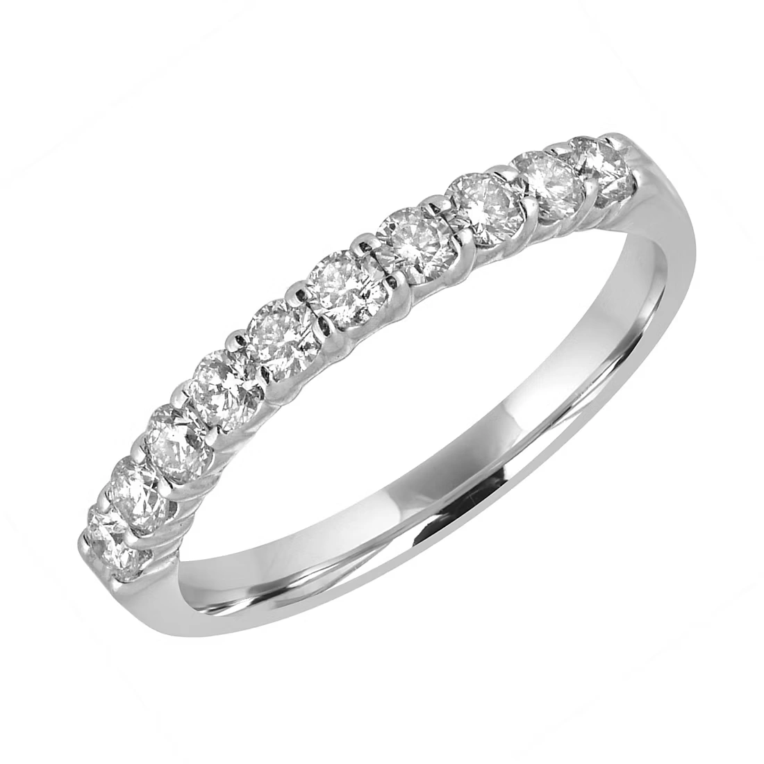 Amairah .50 ct. t.w. Diamond Wedding Band in 14k White Gold