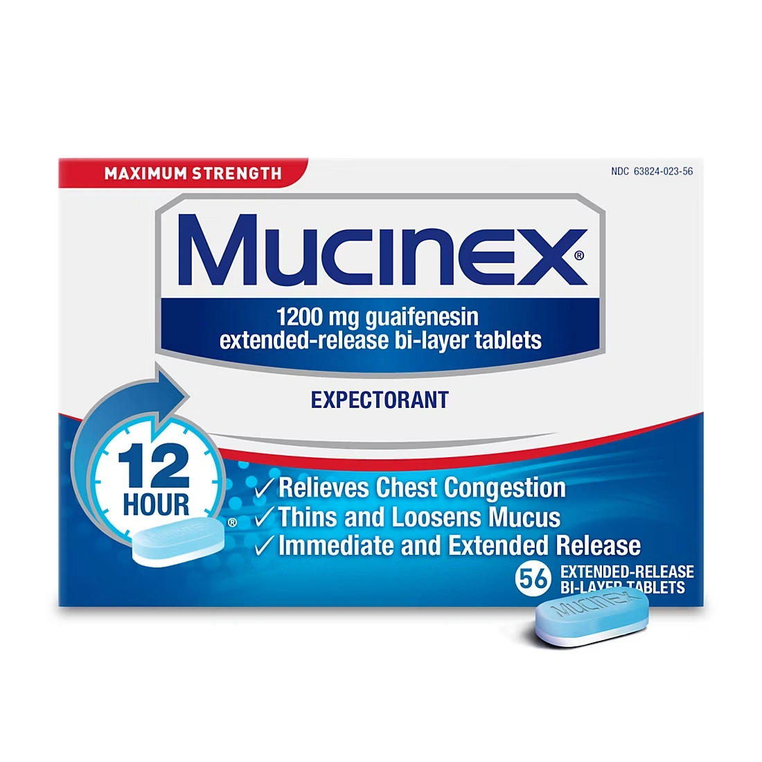 Mucinex SE Max, 56 ct.