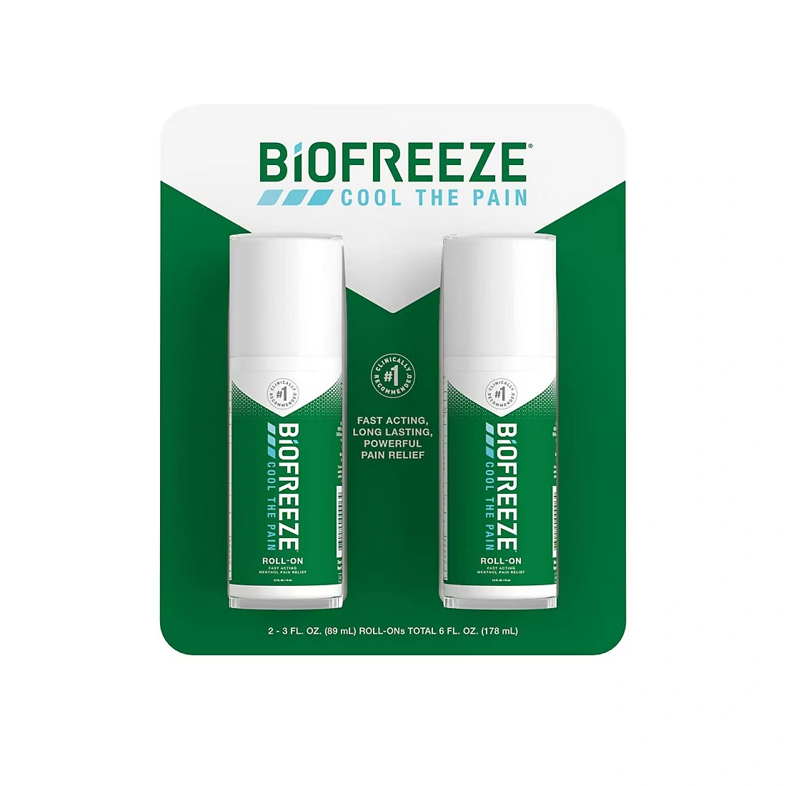 Biofreeze Pain Relief Pack, 2 ct.