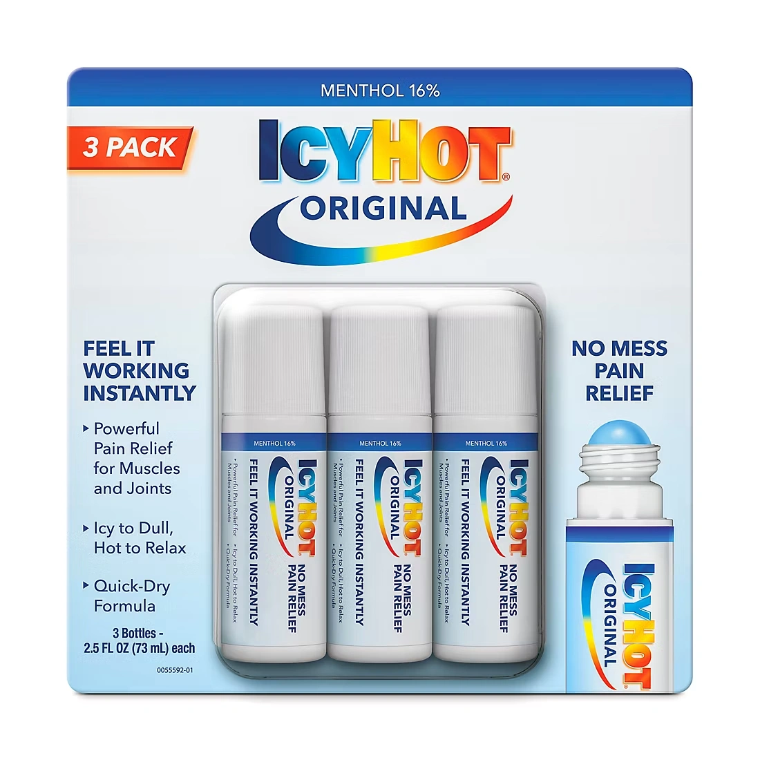 Icy Hot Medicated No Mess Applicator, 3 ct. 1 Icy Hot Medicated No Mess Applicator, 3 ct.