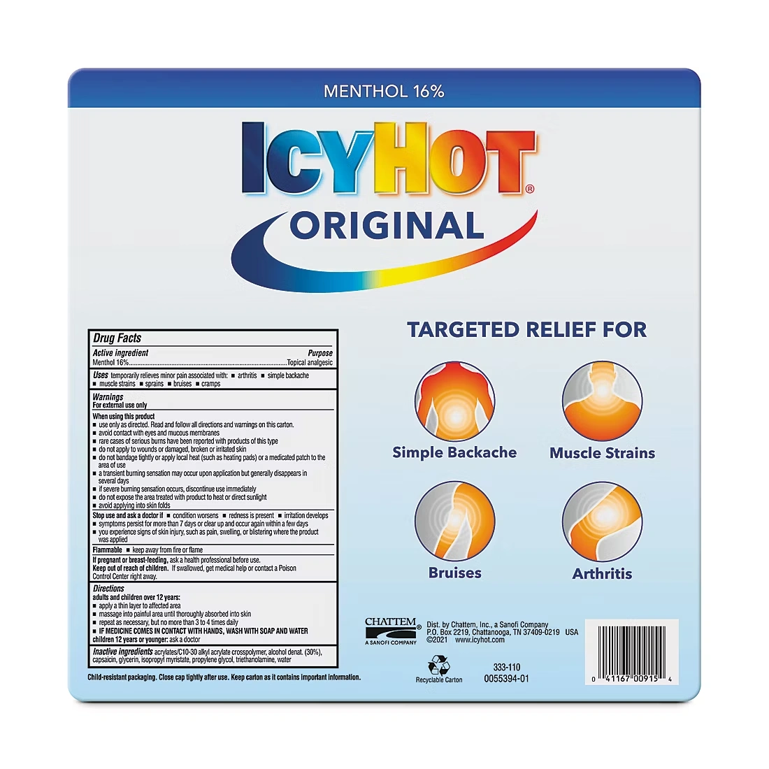 Icy Hot Medicated No Mess Applicator, 3 ct. 2 Icy Hot Medicated No Mess Applicator, 3 ct.