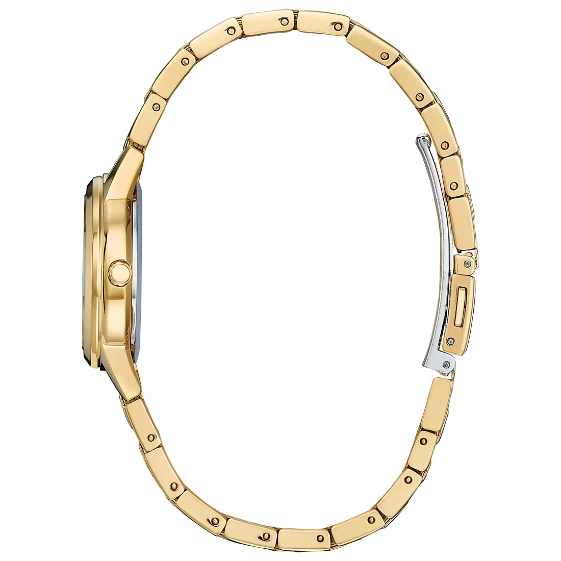 Citizen Classic Goldtone Stainless Women's Dress Mother of Pearl Dial Bracelet Watch