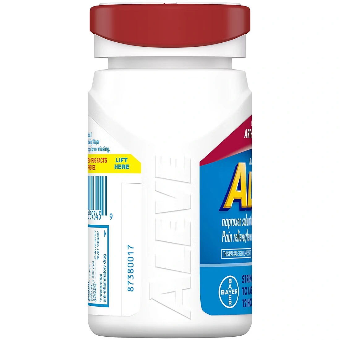 Aleve Pain Reliever with Arthritis Cap, 320 ct.