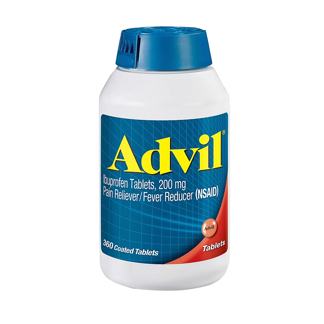 Advil 200mg Tablets, 360 ct.