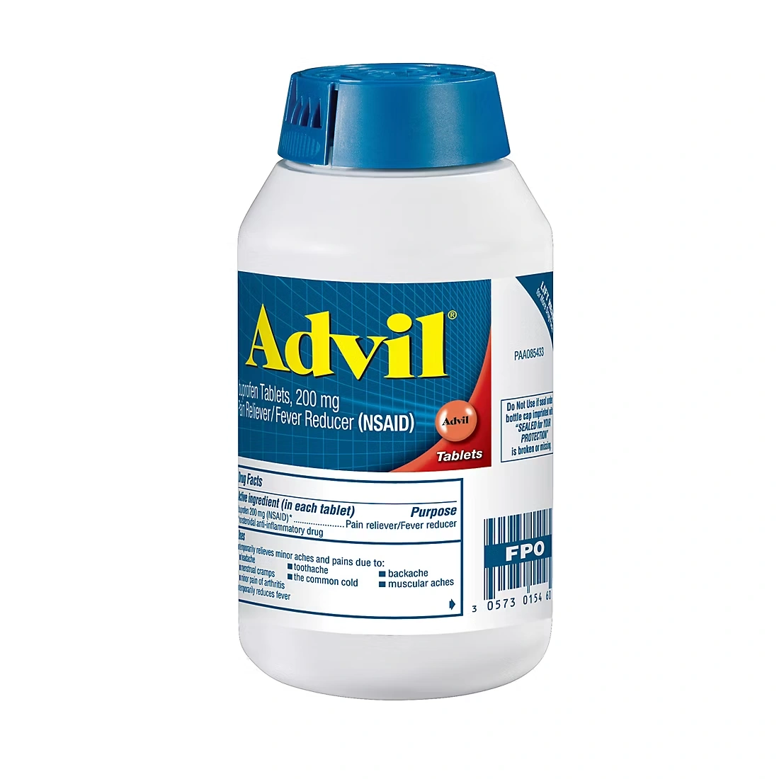 Advil 200mg Tablets, 360 ct.