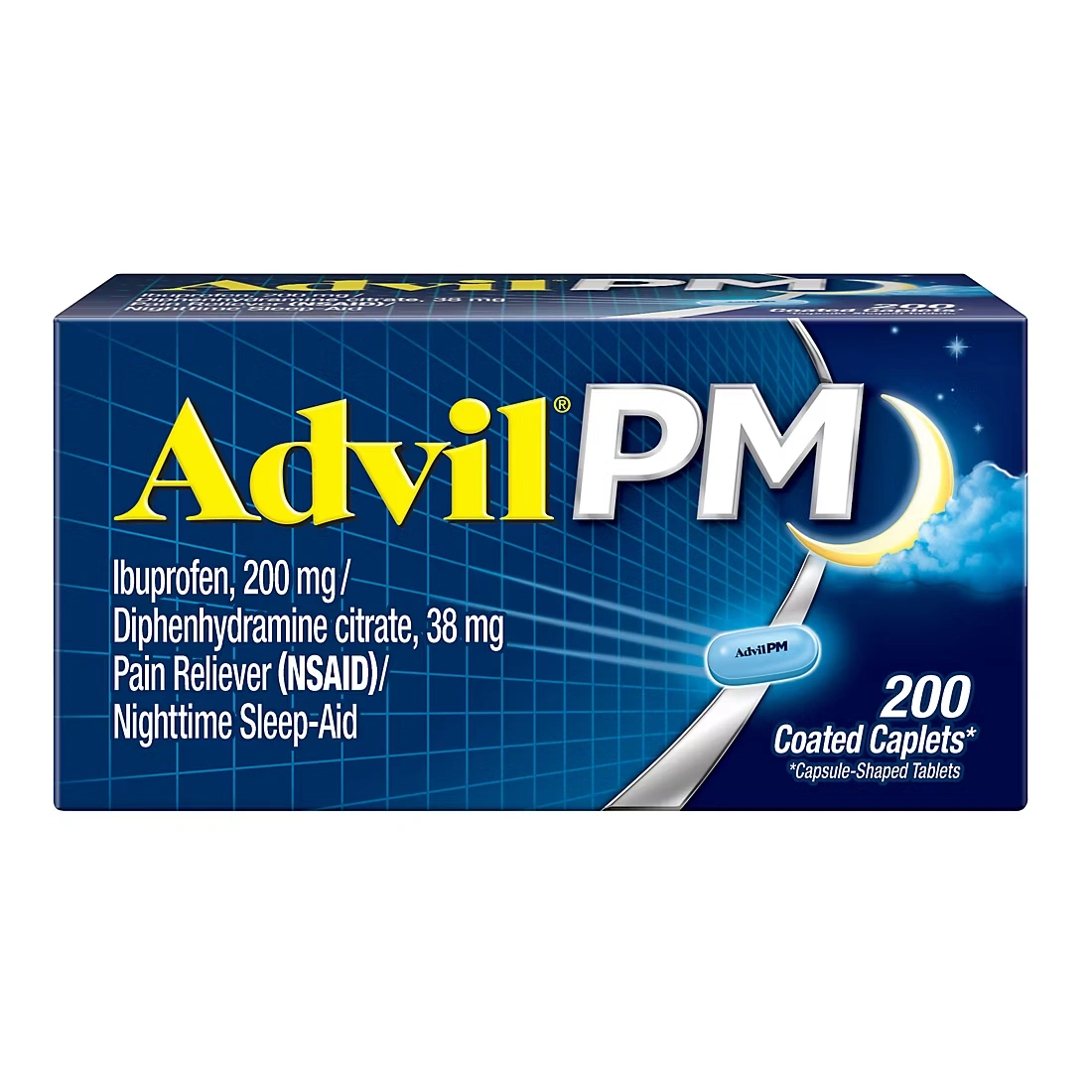 Advil PM Pain Reliever, 200 ct.