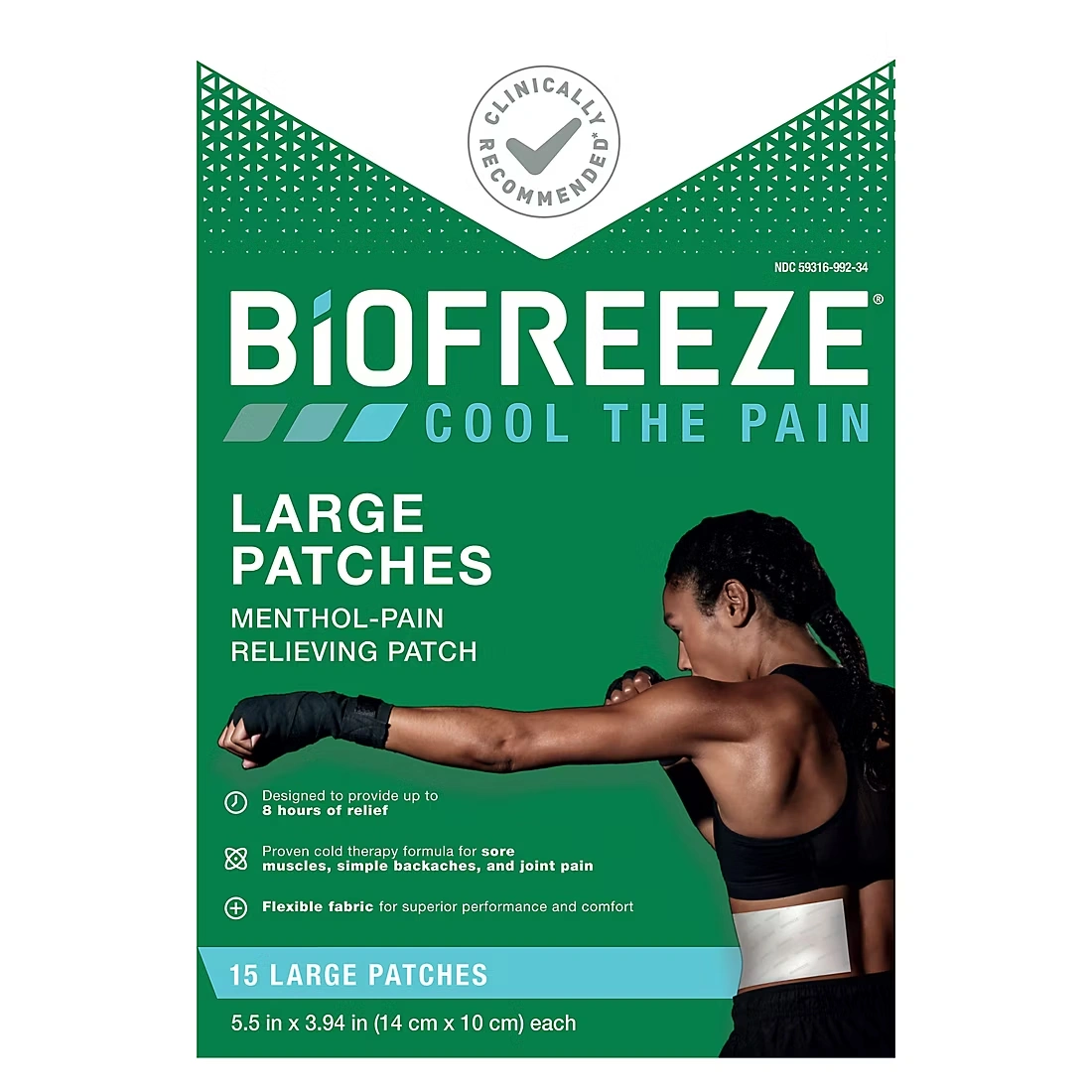 Biofreeze Large Patch, 15 ct.