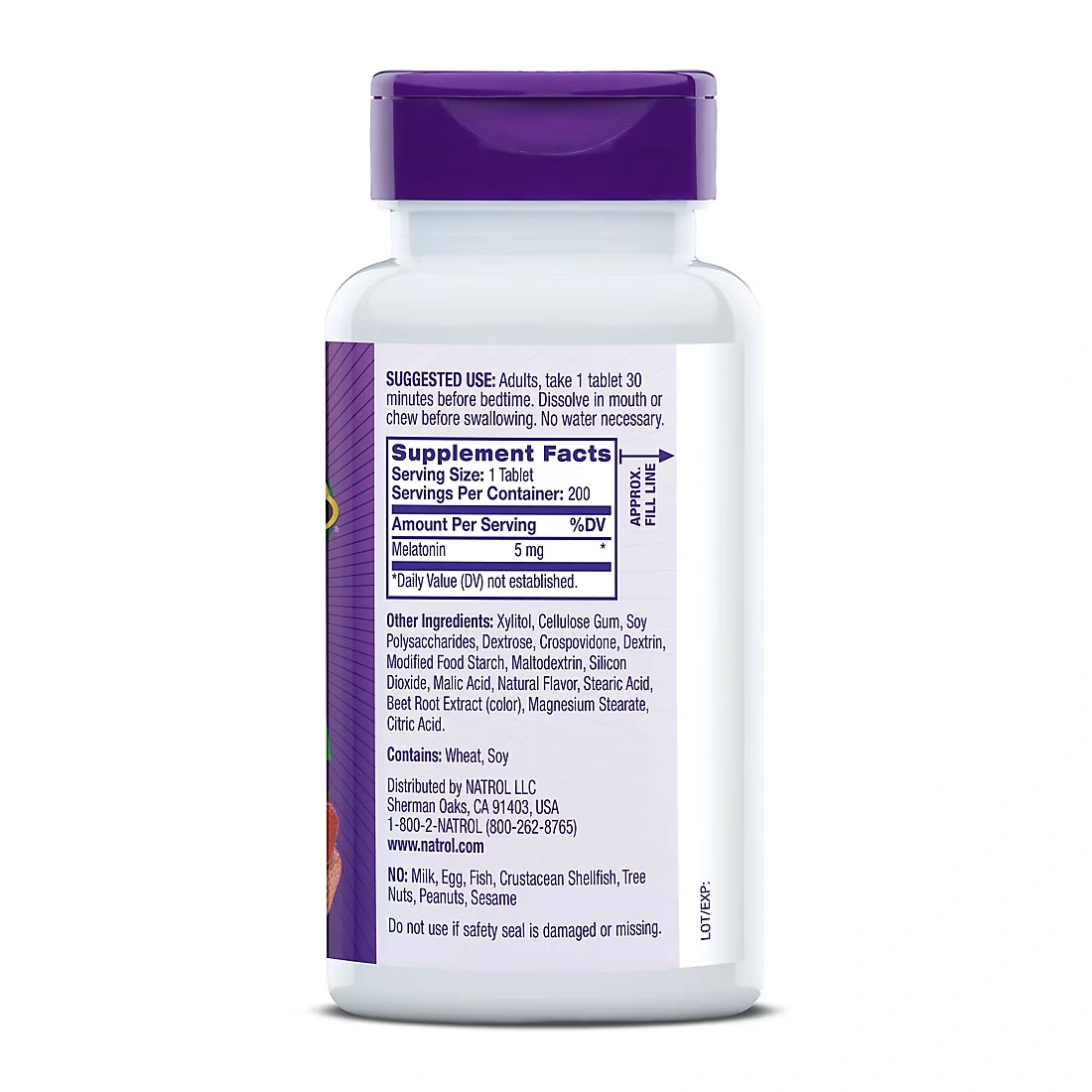 Natrol Melatonin 5mg Fast Dissolve Tablets, 200 ct.