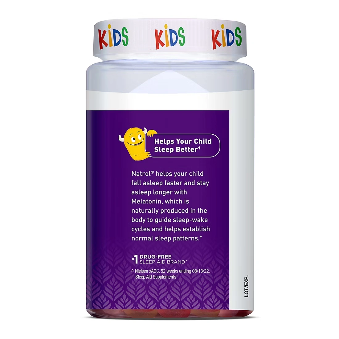 Natrol Kids Melatonin Sleep Aid Gummies, 180 ct./1 mg - Berry Flavored