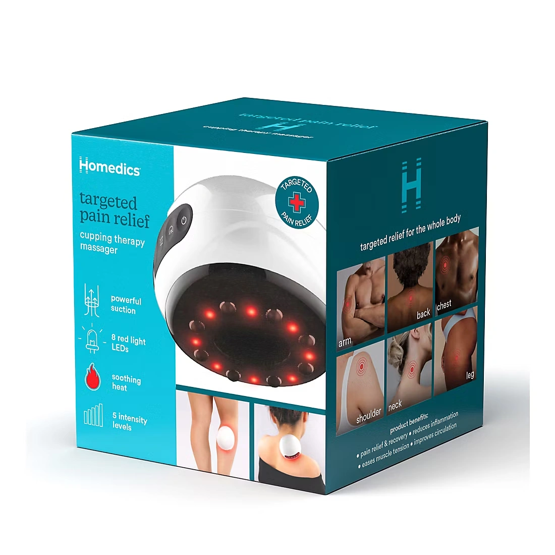Homedics Cupping Massager and Redlight