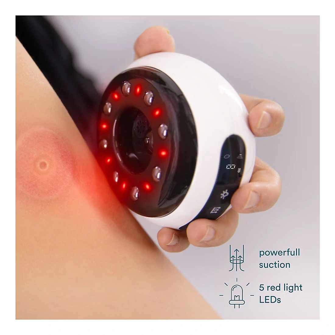 Homedics Cupping Massager and Redlight