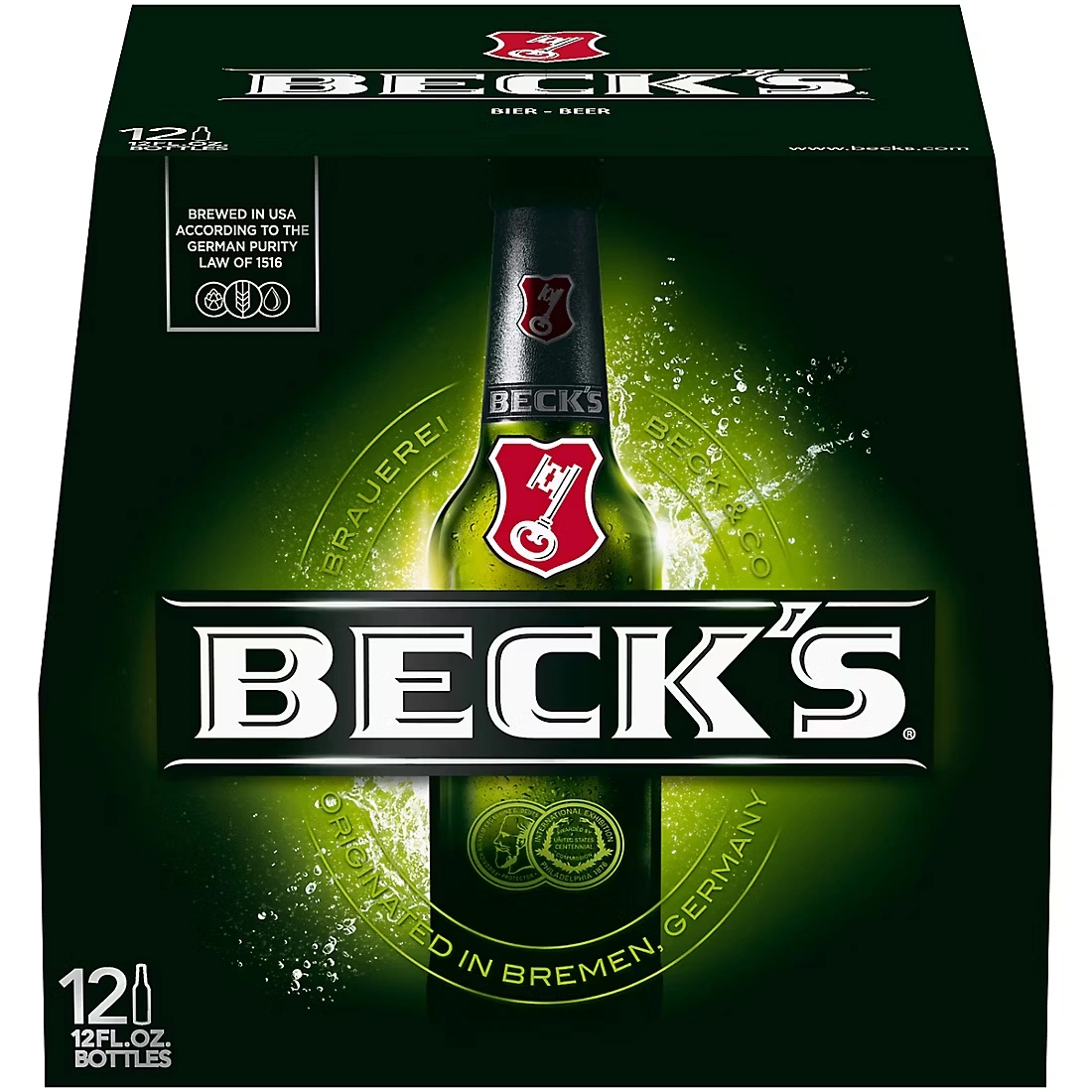 Beck's Pilsner Beer Bottles, 12 pk./12 fl. oz.
