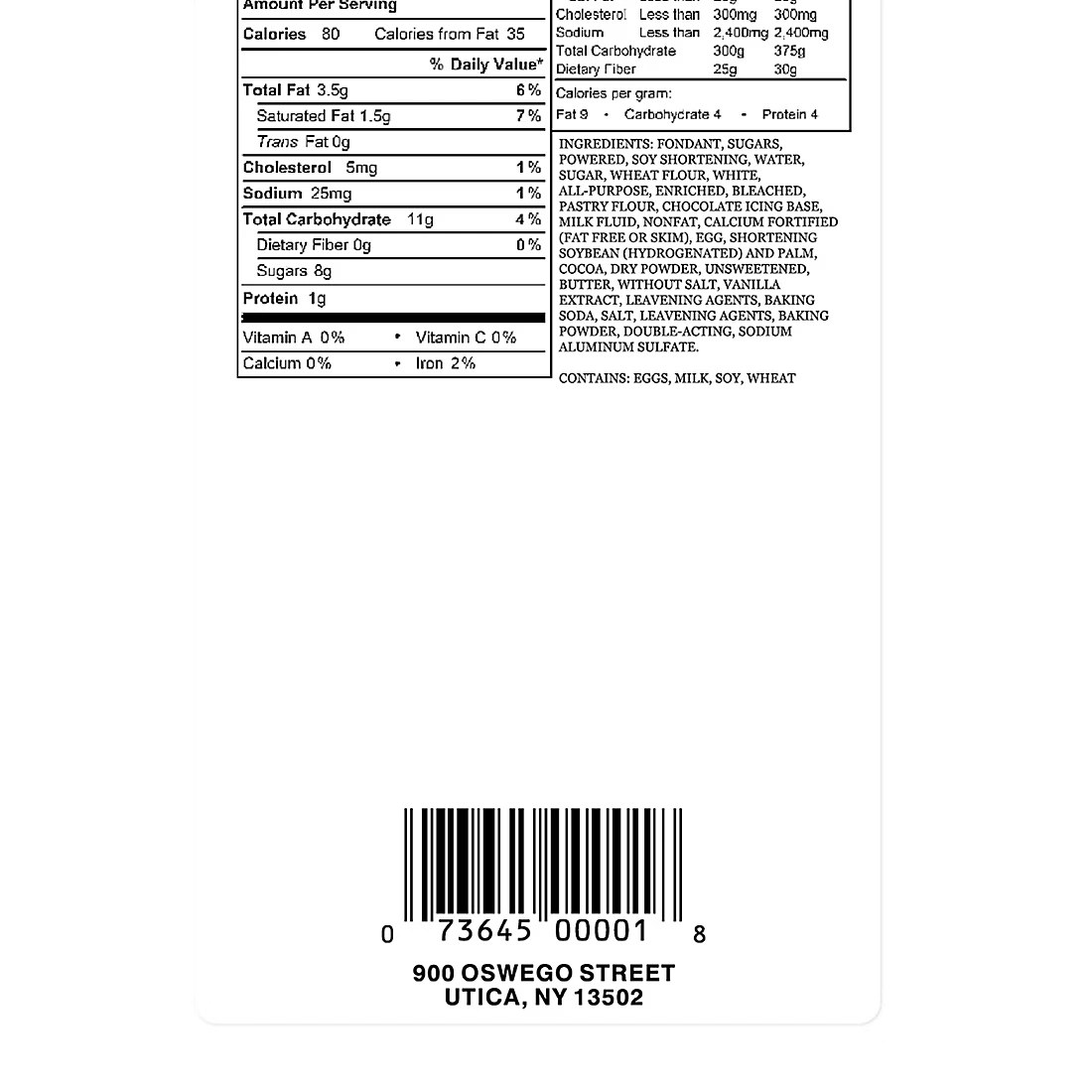Hemstrought's Bakery Vanilla Halfmoon Cookies, 12 pk. 5 Hemstrought's Bakery Vanilla Halfmoon Cookies, 12 pk.