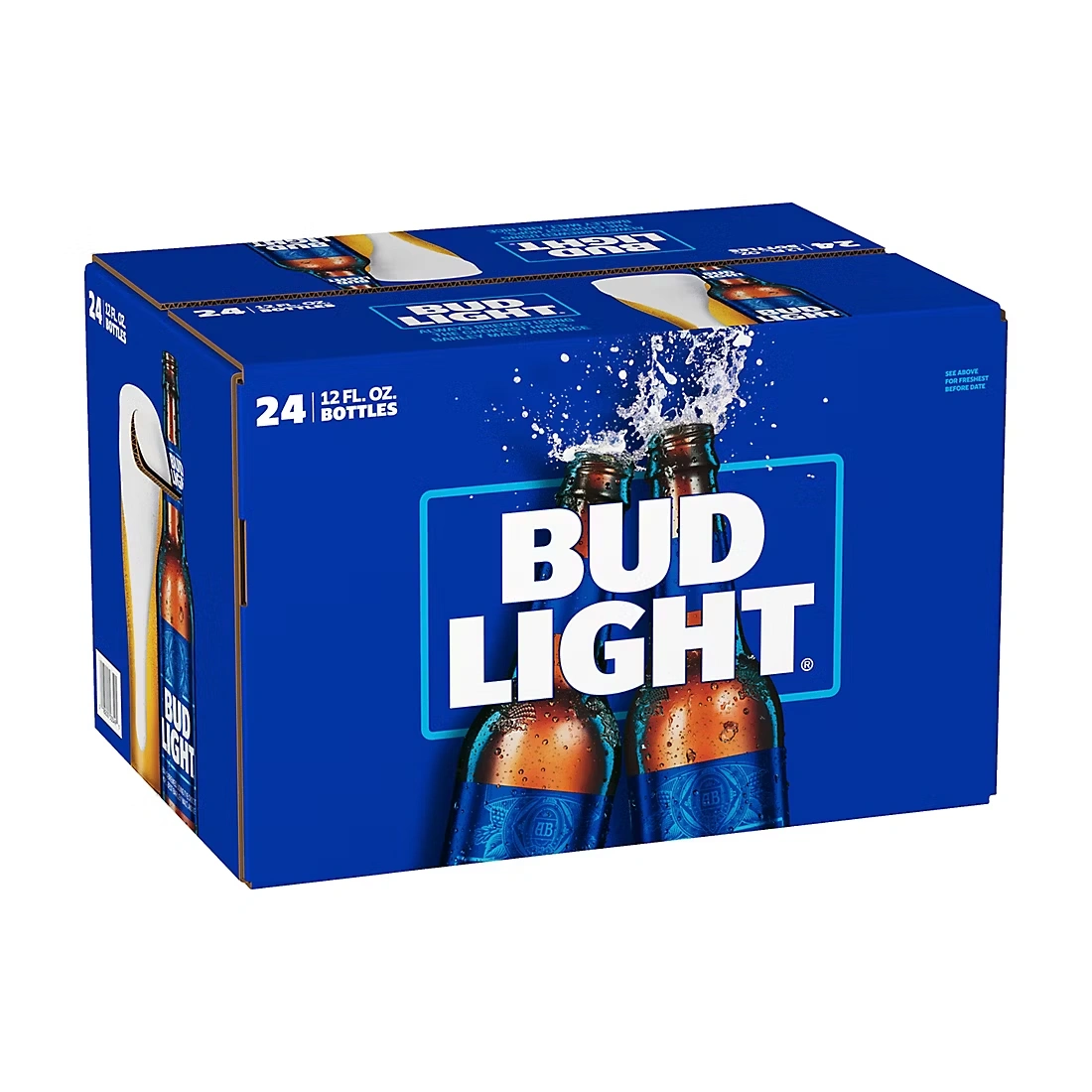Bud Light American Lager Beer, Bottles, 24 pk./12 fl. oz.