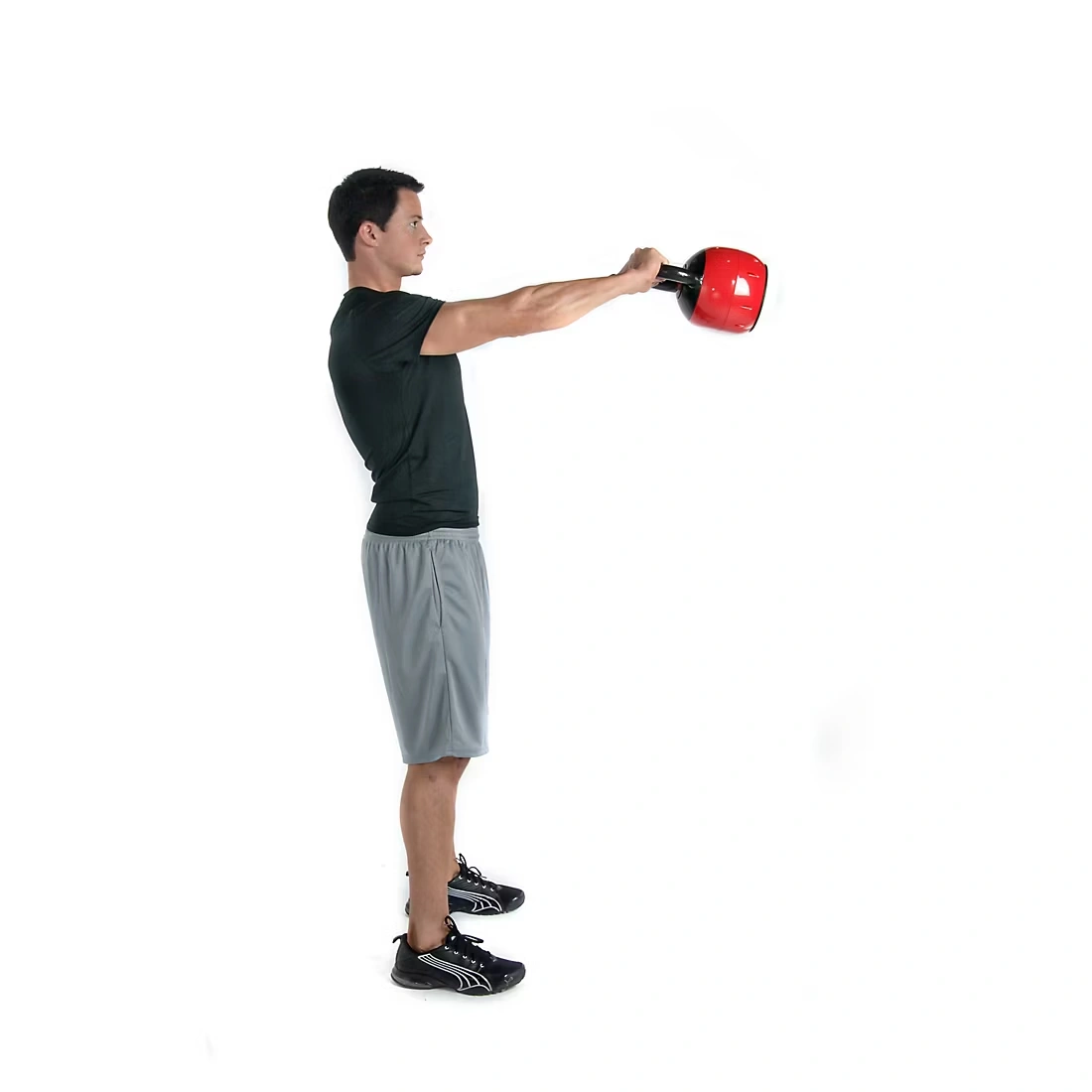 Stamina Adjustable Versa-Bell 16 to 36 lbs. - Red/Black