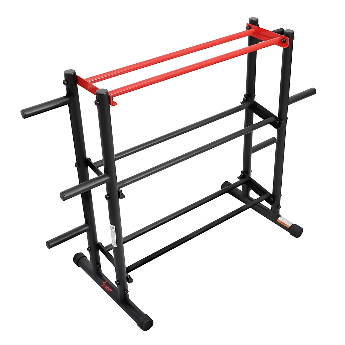 Sunny Health & Fitness SF-XF921036 Multi-Weight Storage Rack Stand