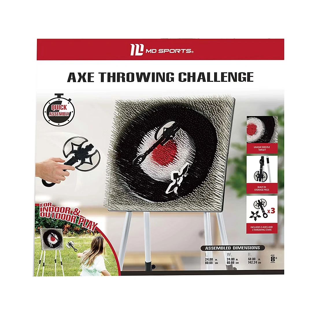 MD Sports Axe Throwing Challenge 1 MD Sports Axe Throwing Challenge