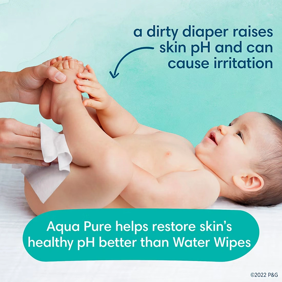 Pampers Aqua Pure Sensitive Baby Wipes with Pop-Top, 13 pk./728 ct. 5 Pampers Aqua Pure Sensitive Baby Wipes with Pop-Top, 13 pk./728 ct.
