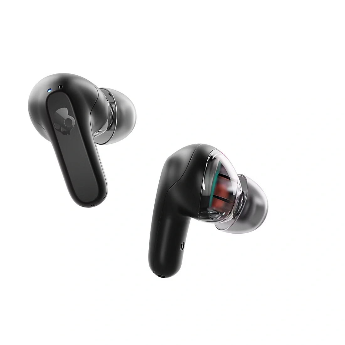 Skullcandy Rail True Wireless Earbuds with Skull iQ - Black