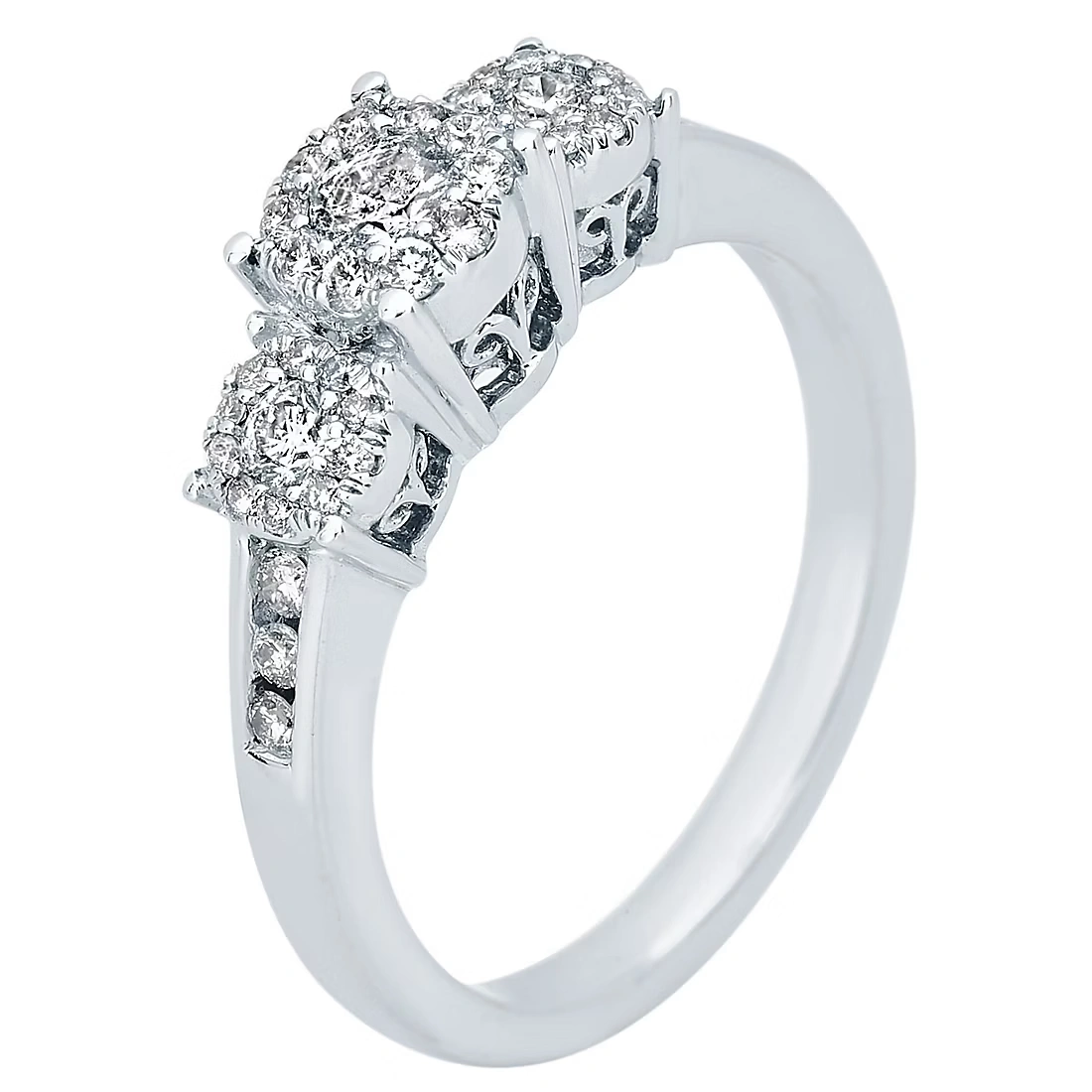 .50 ct. t.w. Diamond Engagement Ring in 14k White Gold