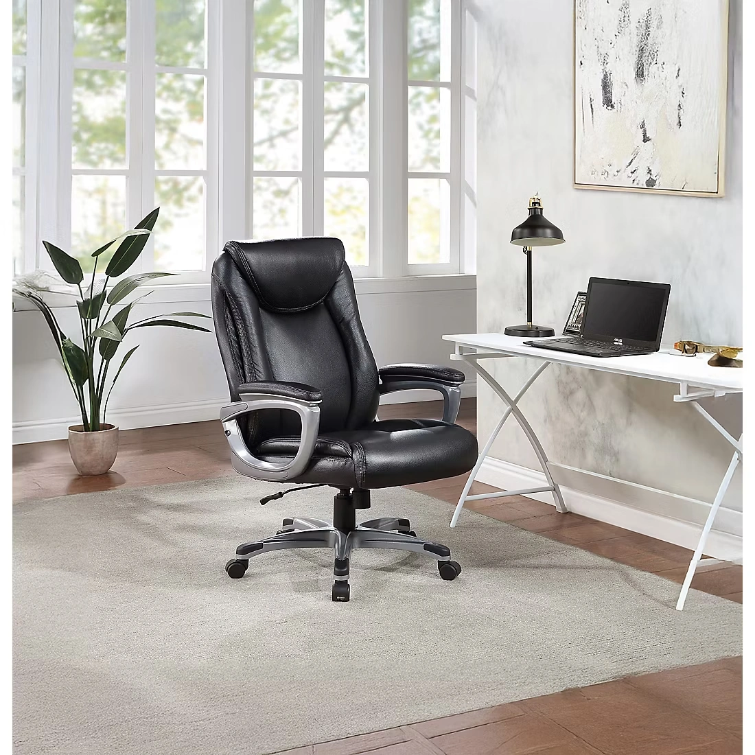 Berkley Jensen Big and Tall Executive Chair - Black