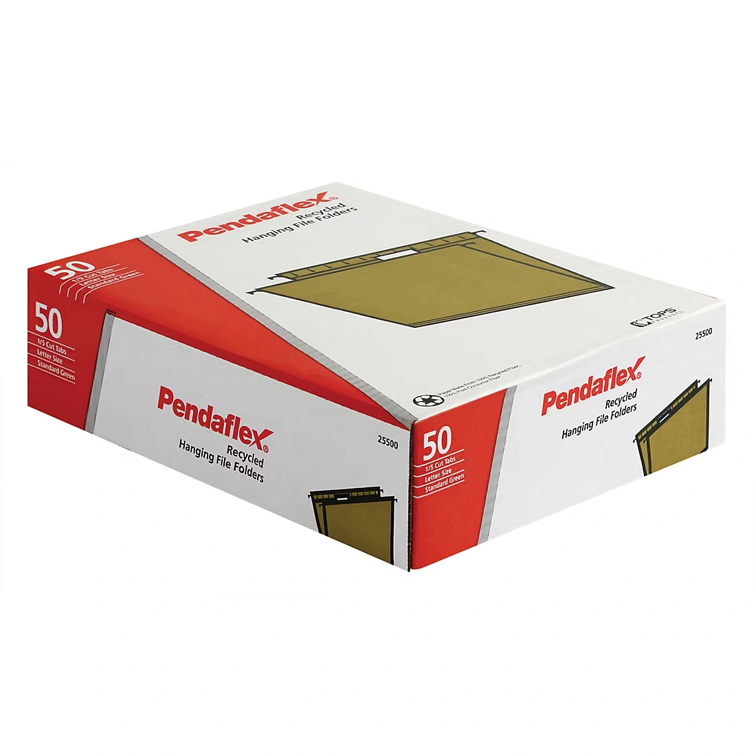 Pendaflex Essentials Letter-Size Hanging File Folders, 50 pk.