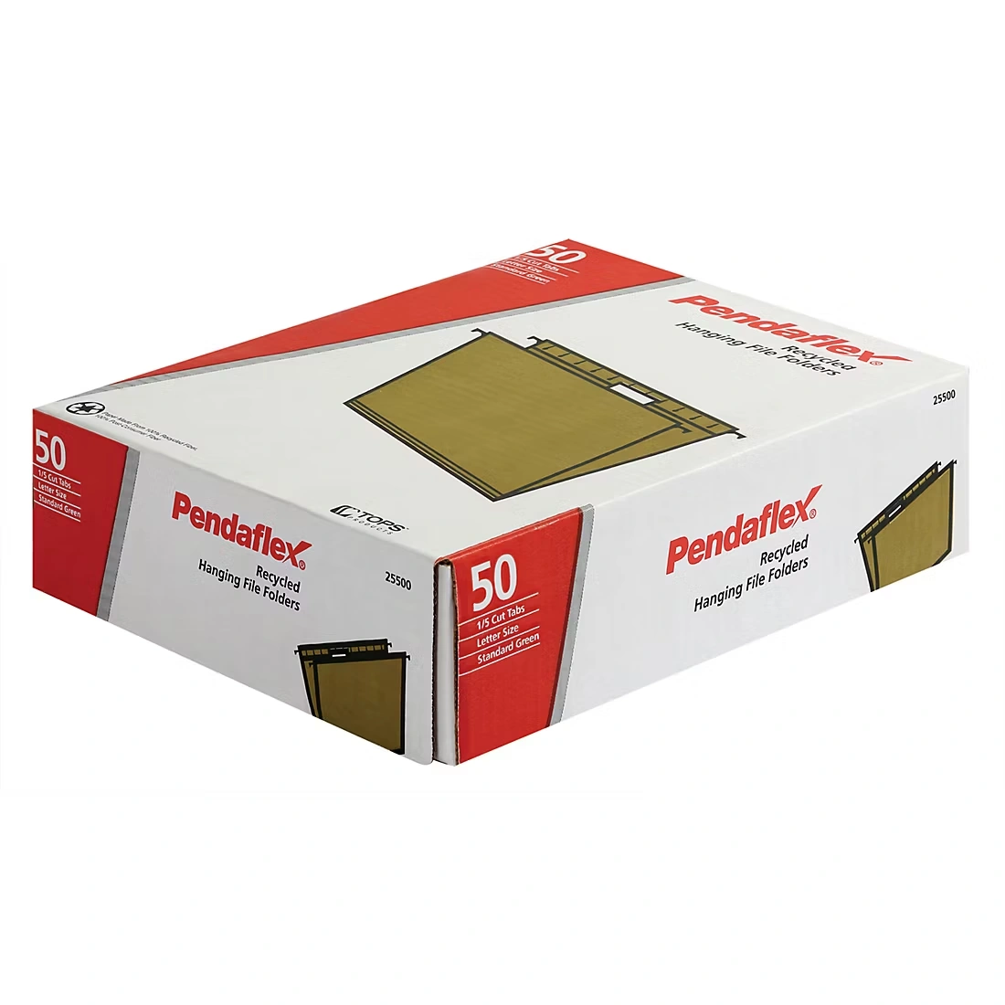 Pendaflex Essentials Letter-Size Hanging File Folders, 50 pk.
