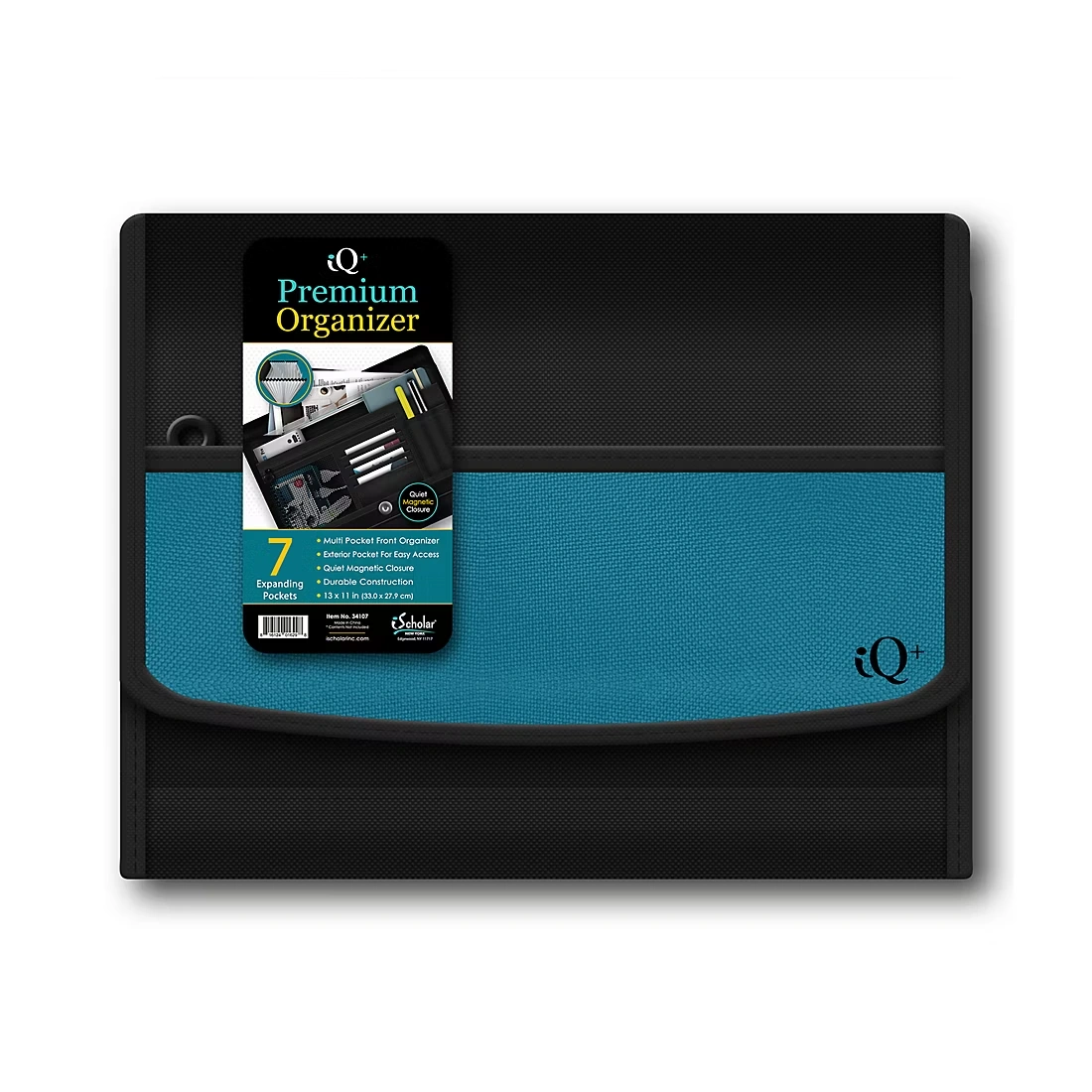 iQ+ Premiun 7 Pocket Expanging File Organizer
