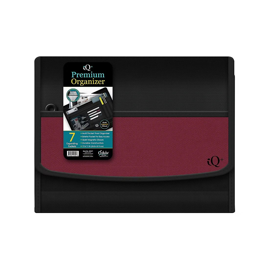 iQ+ Premiun 7 Pocket Expanging File Organizer