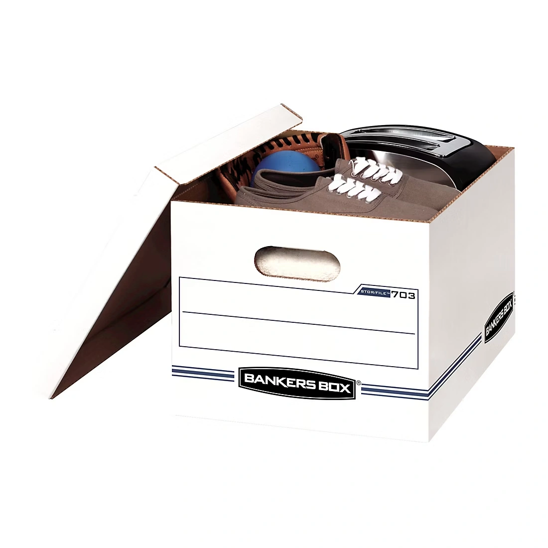 Bankers Box Stor/File Record Storage Boxes, 8 pk.