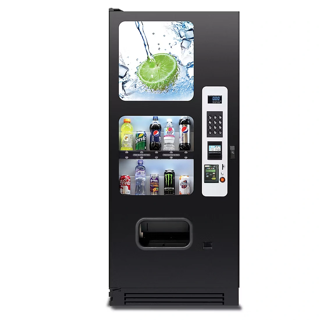 Selectivend Cold Drink Vending Machine with Credit Card Reader